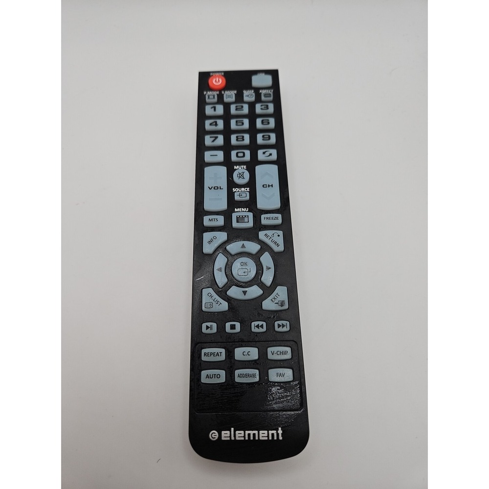 Element WS-1688 TV Video Remote Control TY-49B JX-9050 GENUINE OEM WS-1688-3